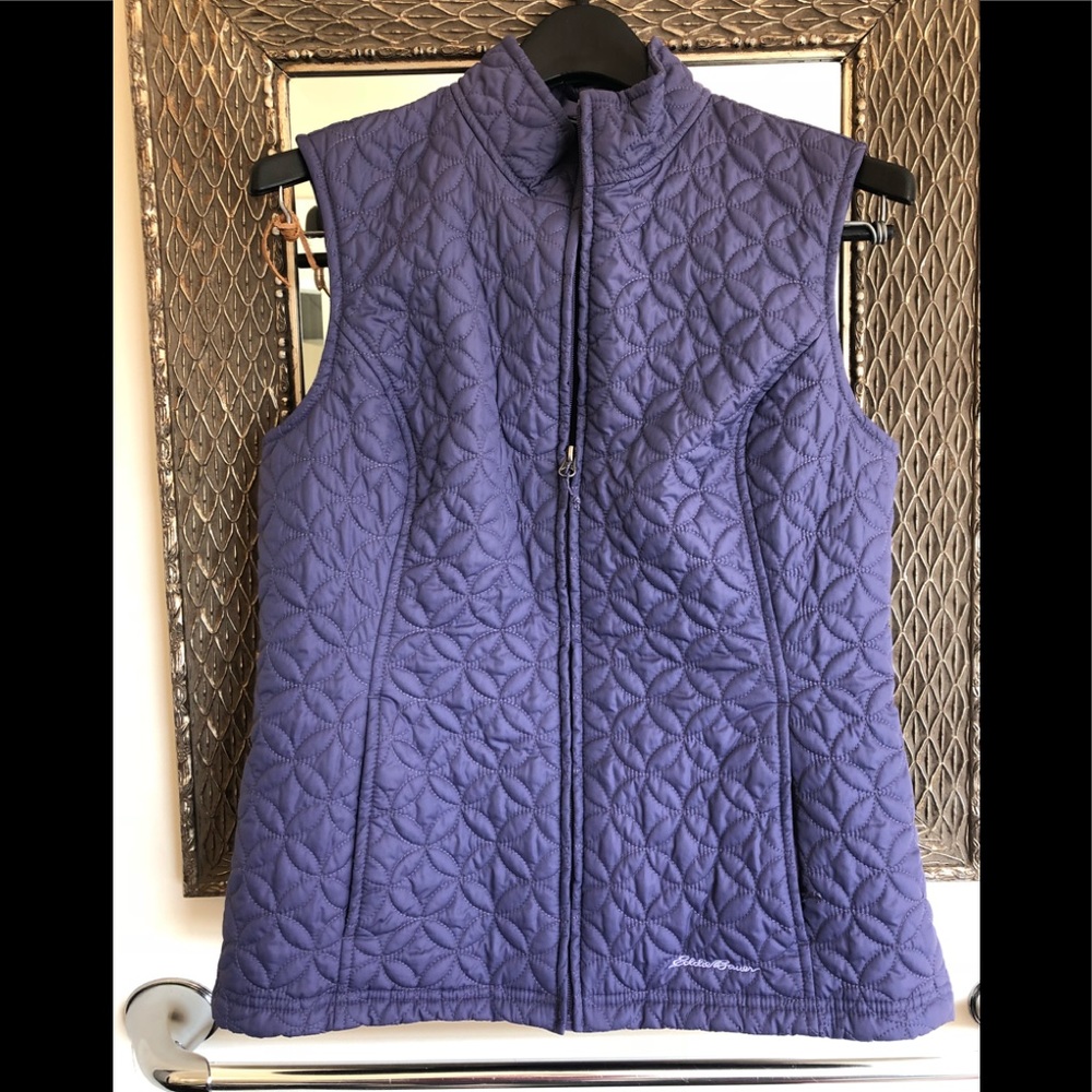 Eddie Bauer purple vest/jacket